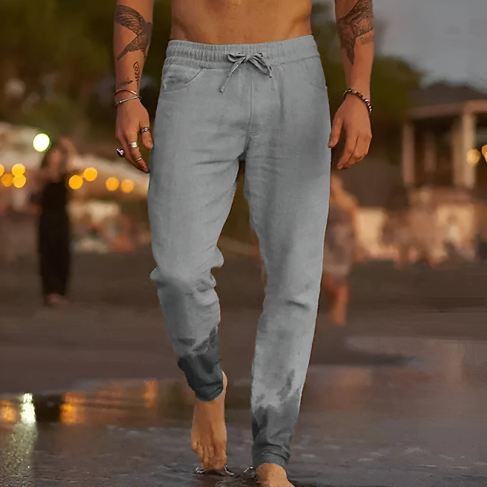 James™ - Casual Linen Pants