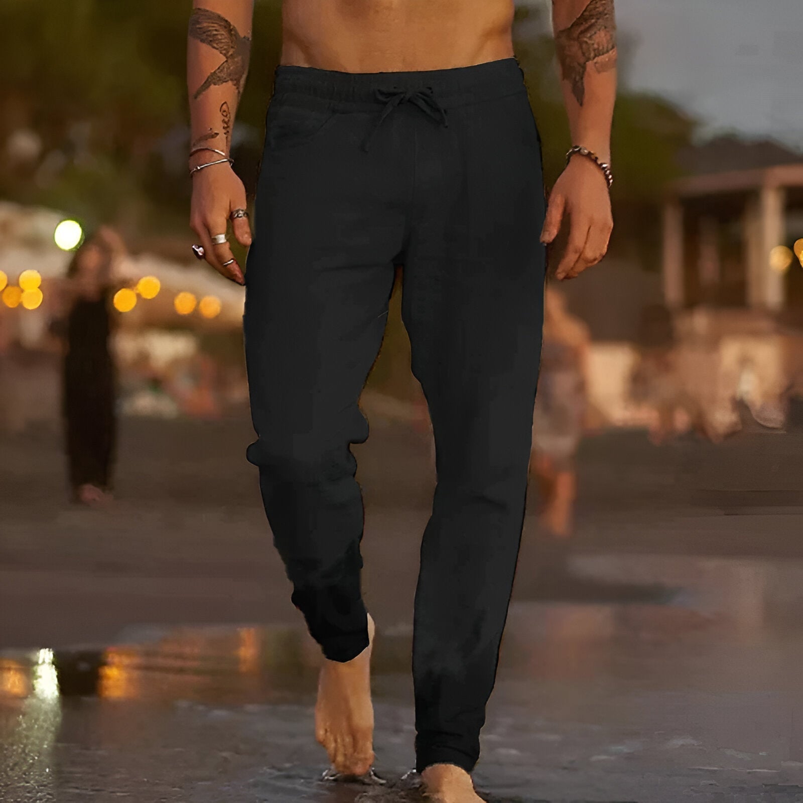 James™ - Casual Linen Pants