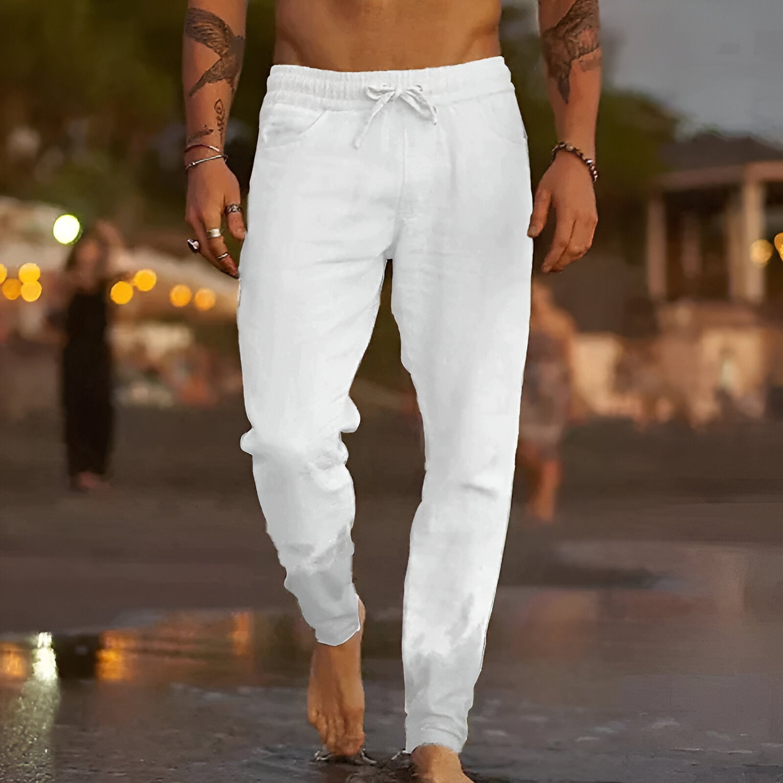 James™ - Casual Linen Pants