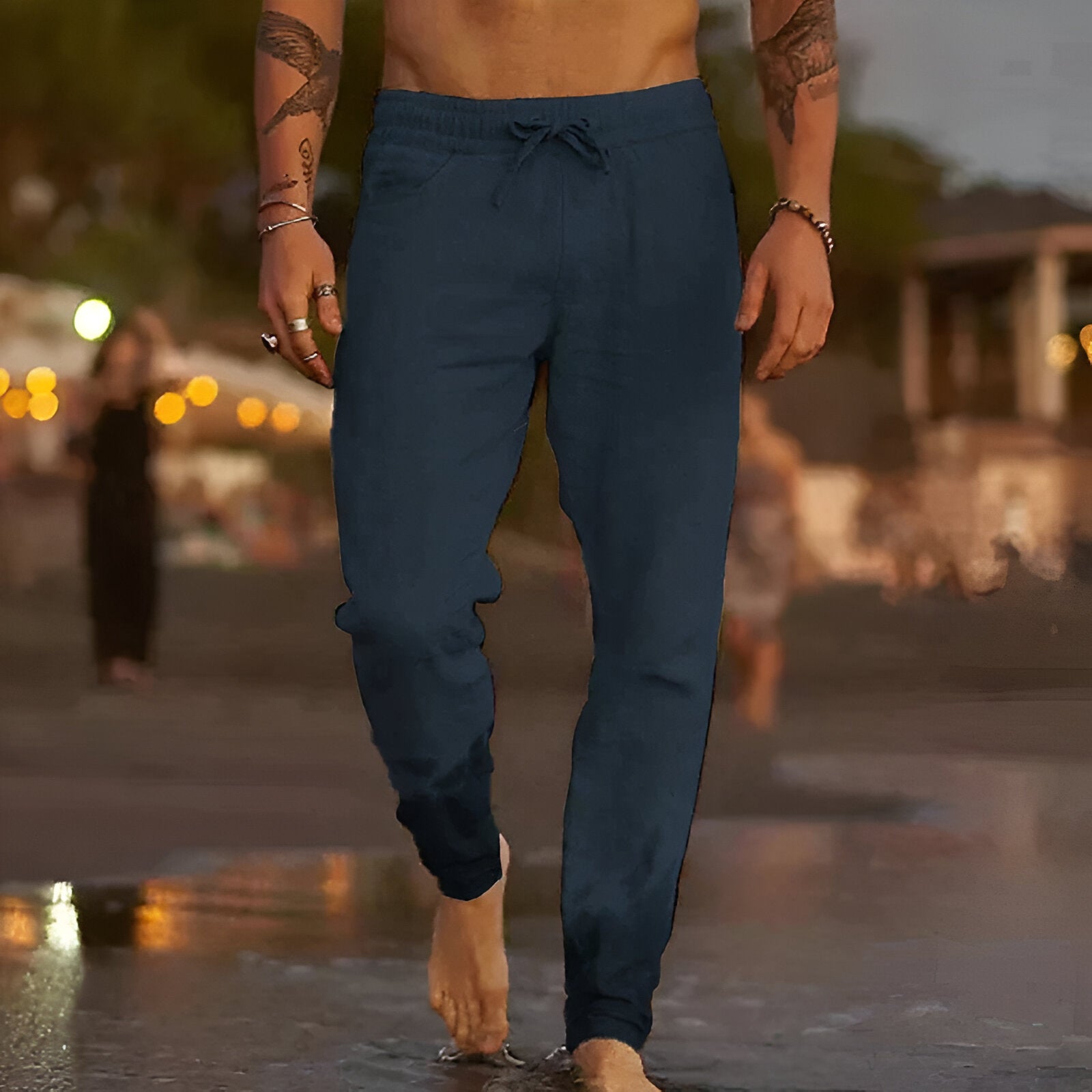 James™ - Casual Linen Pants