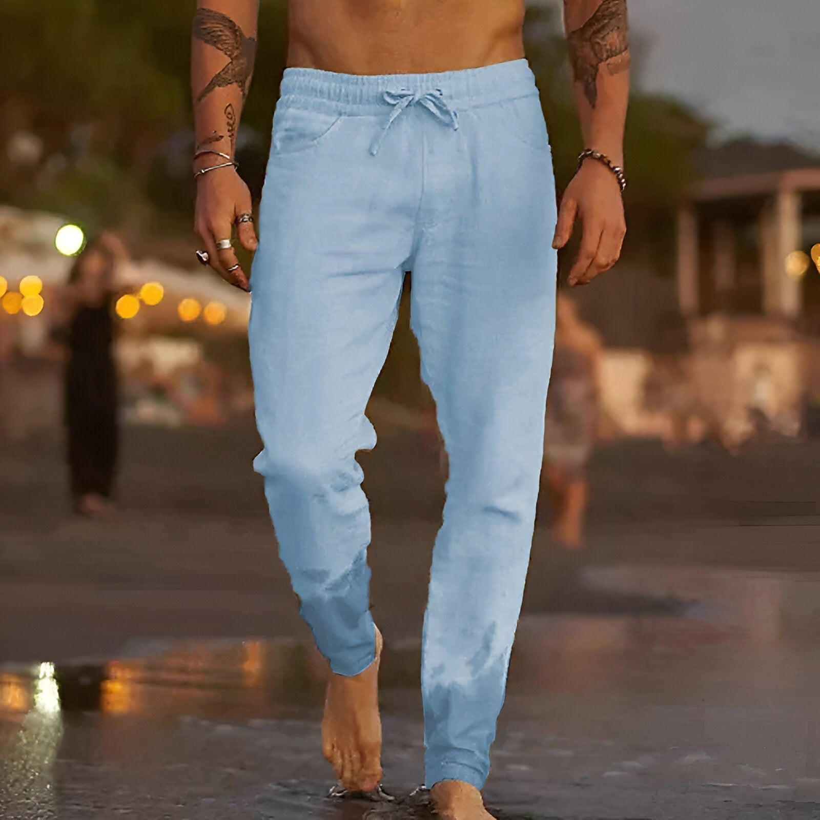 James™ - Casual Linen Pants