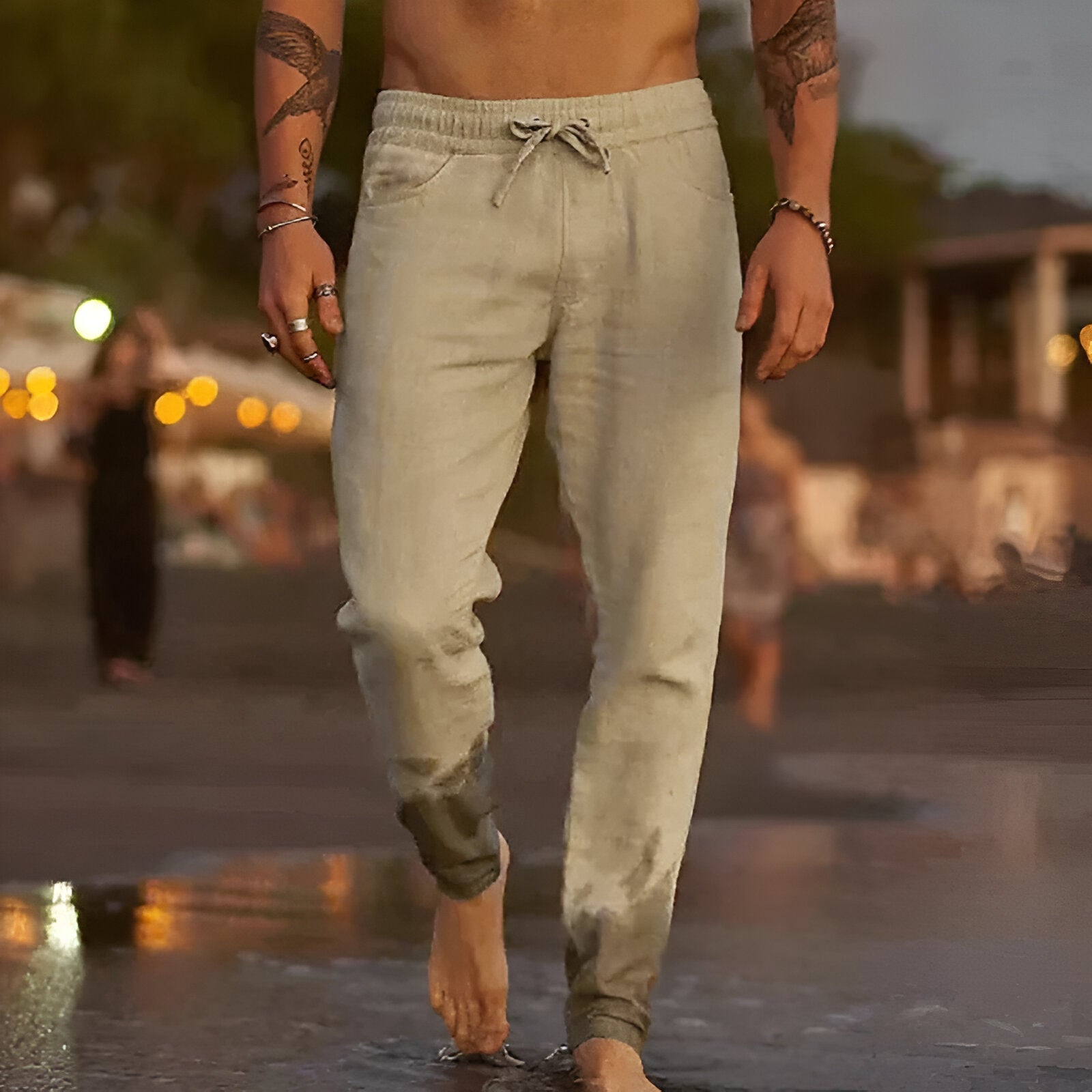James™ - Casual Linen Pants