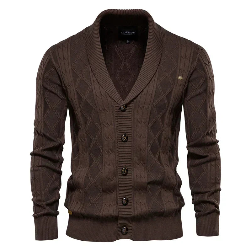 Janusz - Button Placket Knit Jacket