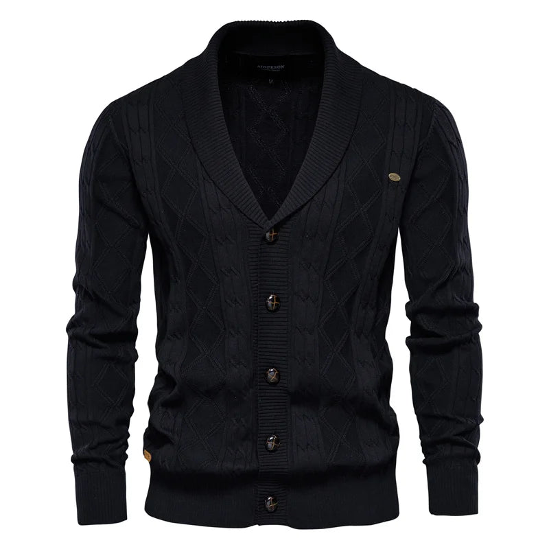 Janusz - Button Placket Knit Jacket