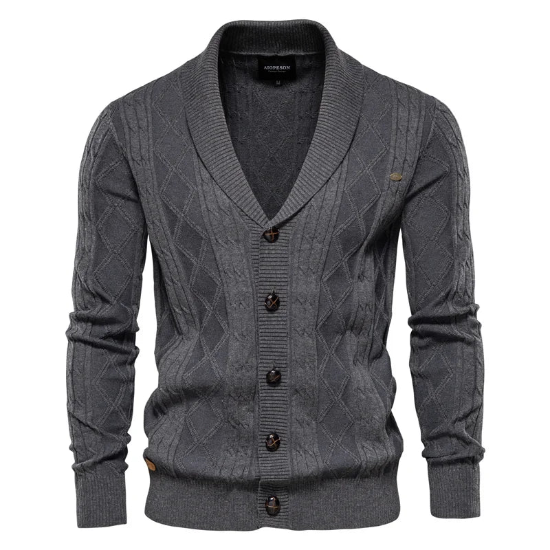Janusz - Button Placket Knit Jacket