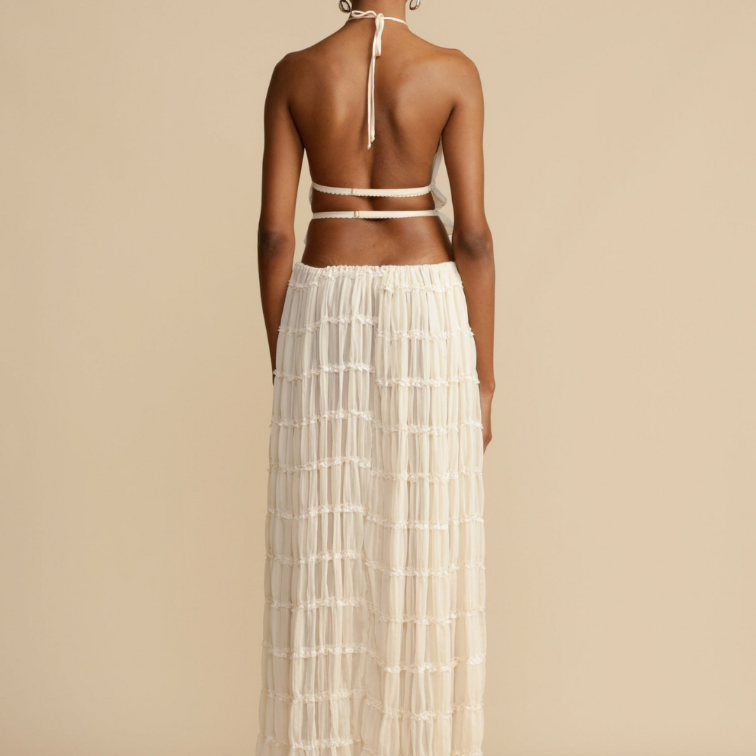 Jeanette Tank Top and Skirt Set