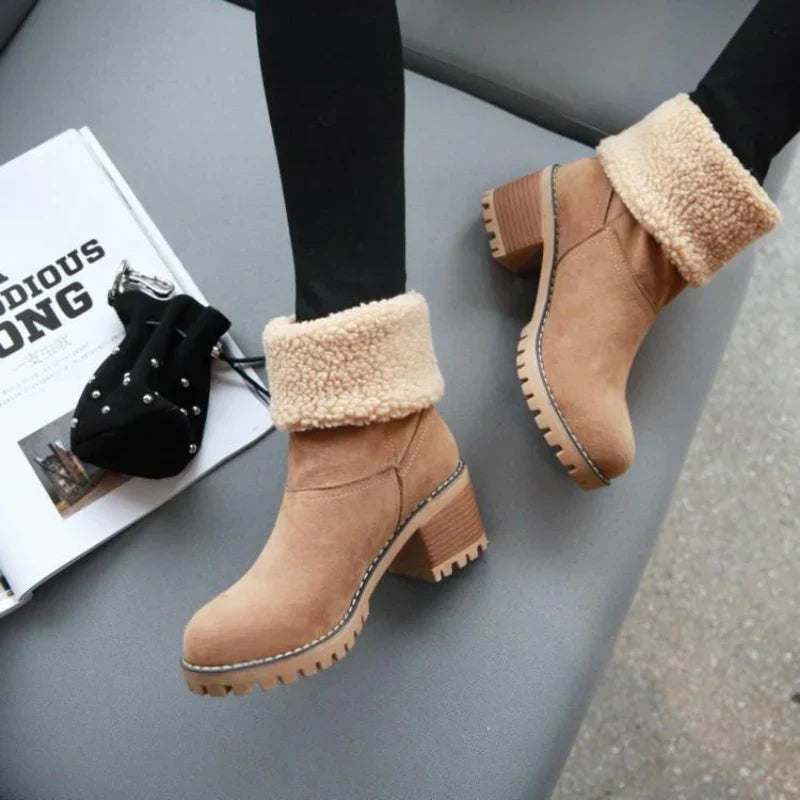 Jenny - Winter Boots with Double Fur