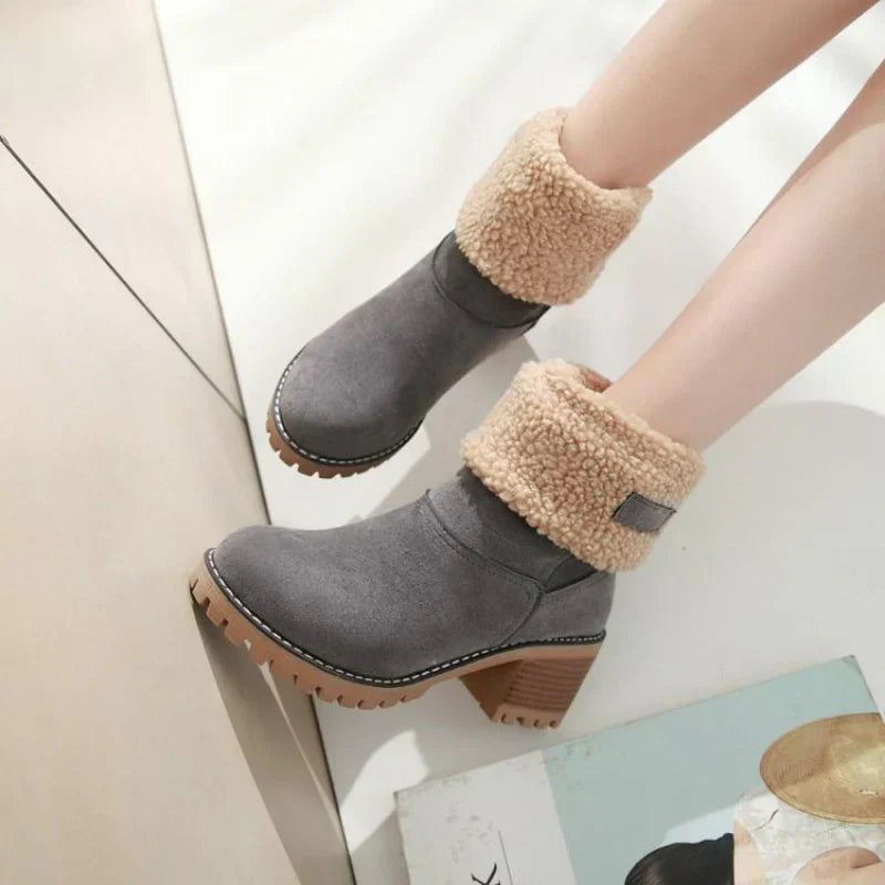 Jenny - Winter Boots with Double Fur