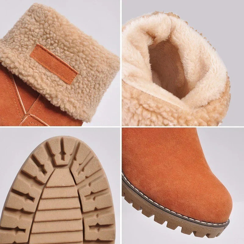Jenny - Winter Boots with Double Fur