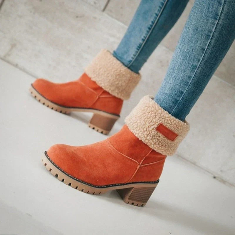 Jenny - Winter Boots with Double Fur