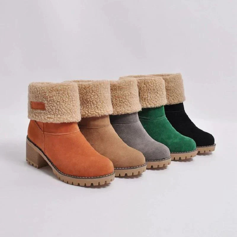 Jenny - Winter Boots with Double Fur