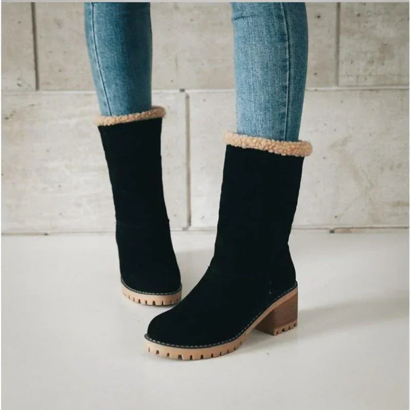 Jenny - Winter Boots with Double Fur