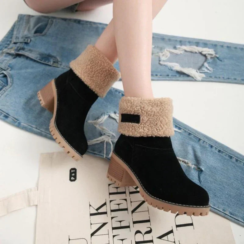 Jenny - Winter Boots with Double Fur