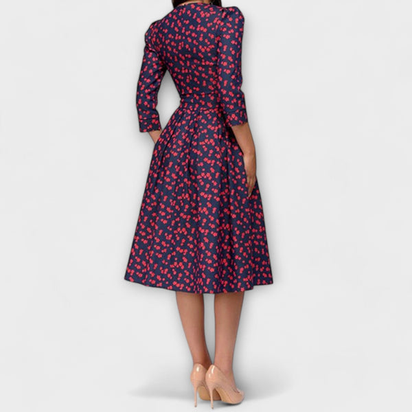 Jeri - Elegant Knee-Length Dress