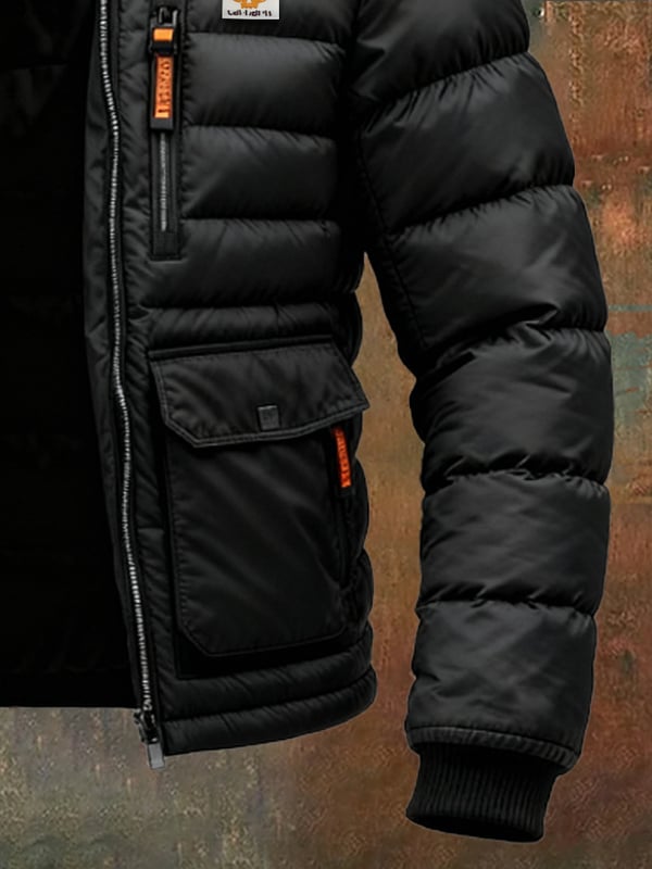 Jitendra – Retro Hoodie Jacket with Zipper