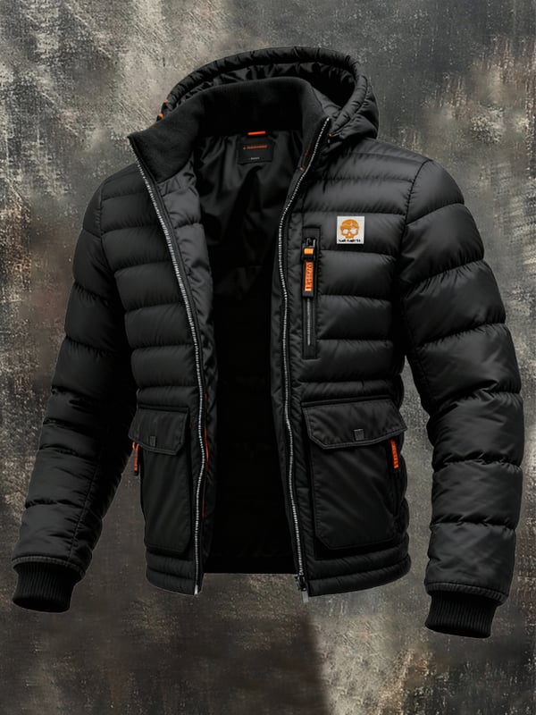 Jitendra – Retro Hoodie Jacket with Zipper