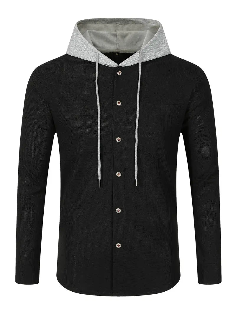 Johnathan – Casual Hooded Jacket with Pocket