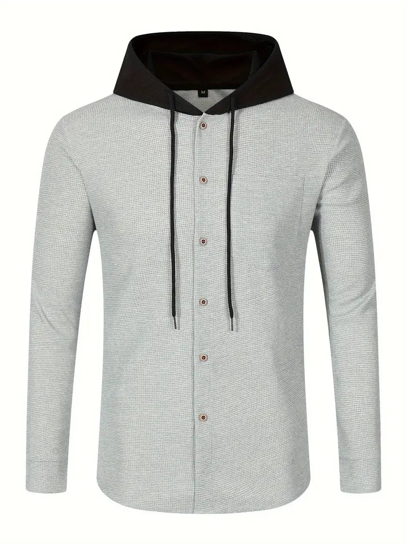 Johnathan – Casual Hooded Jacket with Pocket