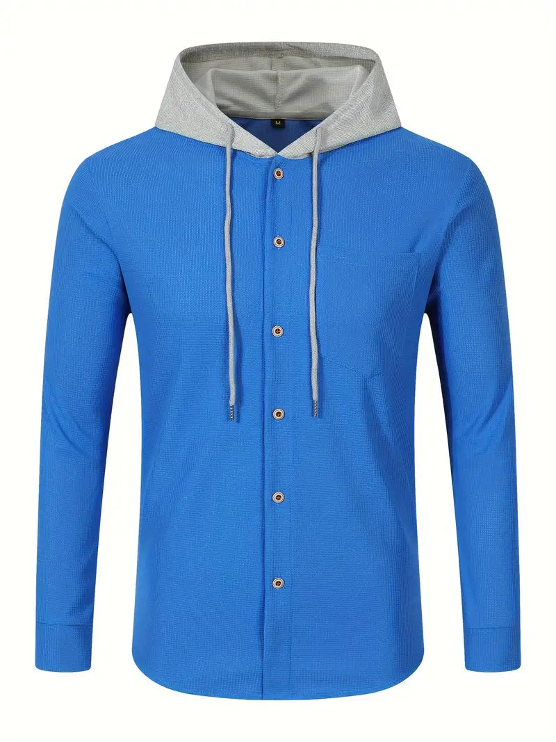Johnathan – Casual Hooded Jacket with Pocket