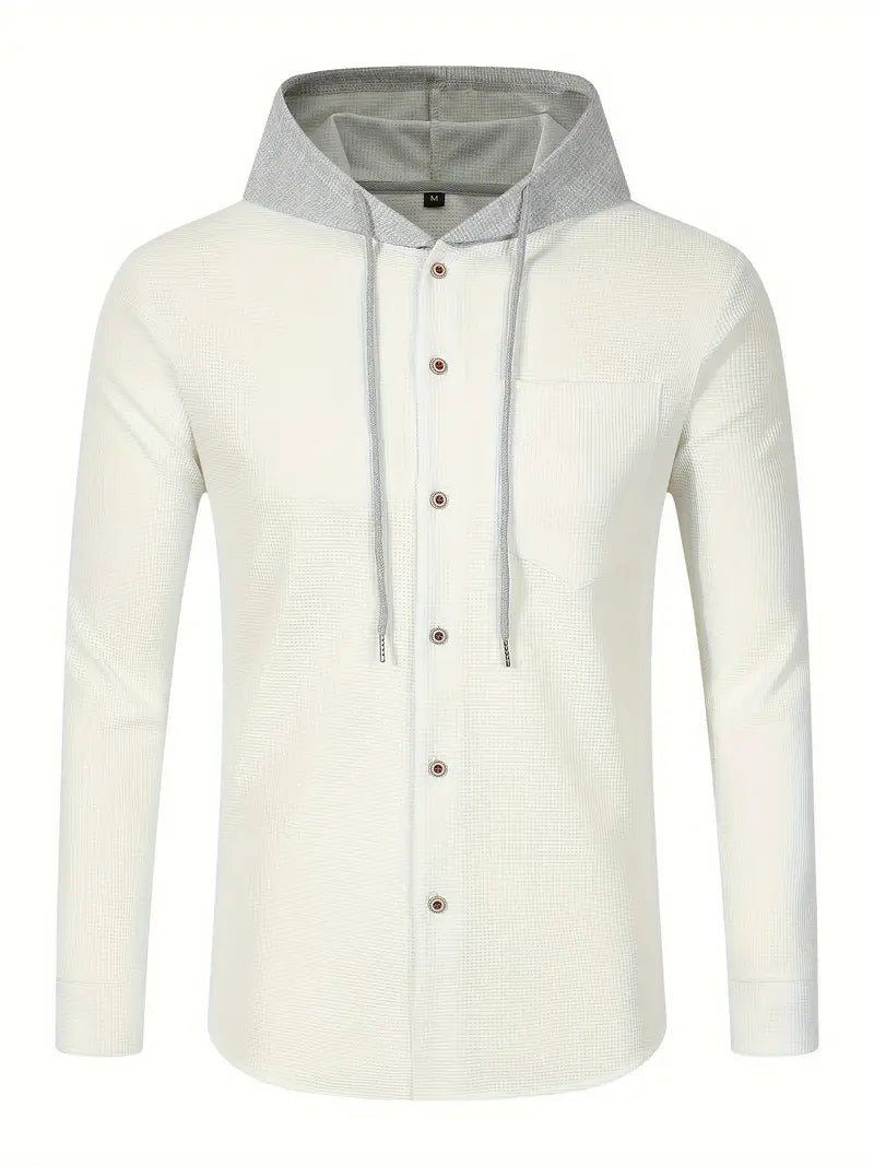 Johnathan – Casual Hooded Jacket with Pocket