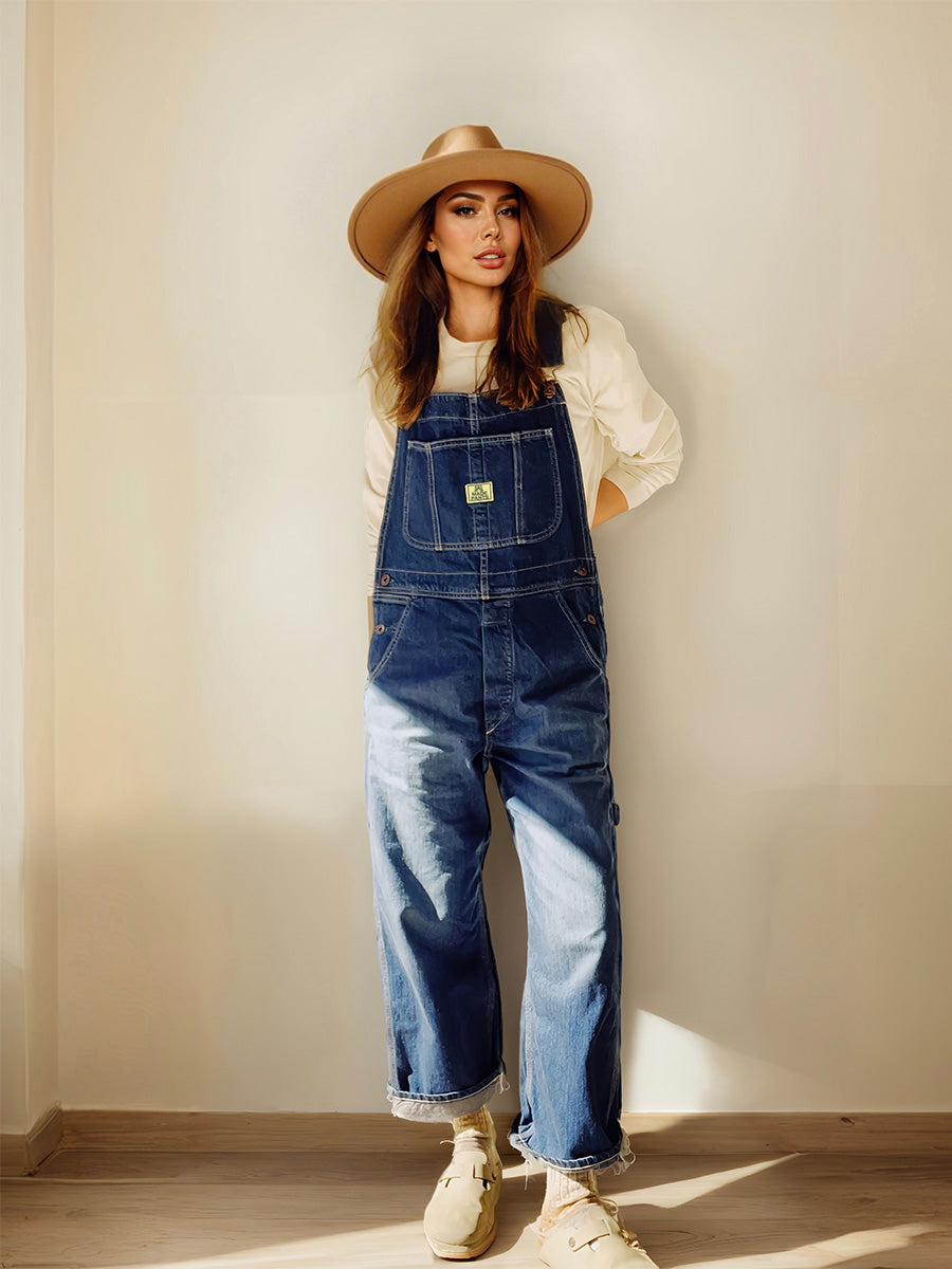 Jonelle – Denim Overalls