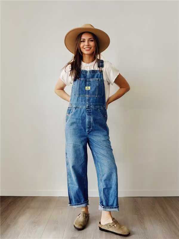 Jonelle – Denim Overalls