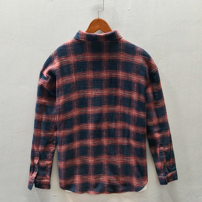Jony – Classic Long Sleeve Checkered Shirt