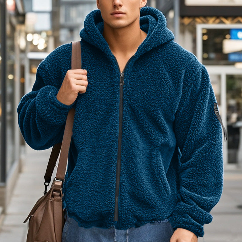 Jordan - Loose Hooded Zip Jacket