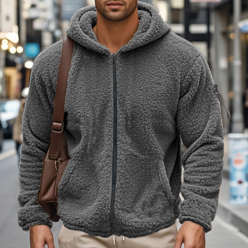 Jordan - Loose Hooded Zip Jacket