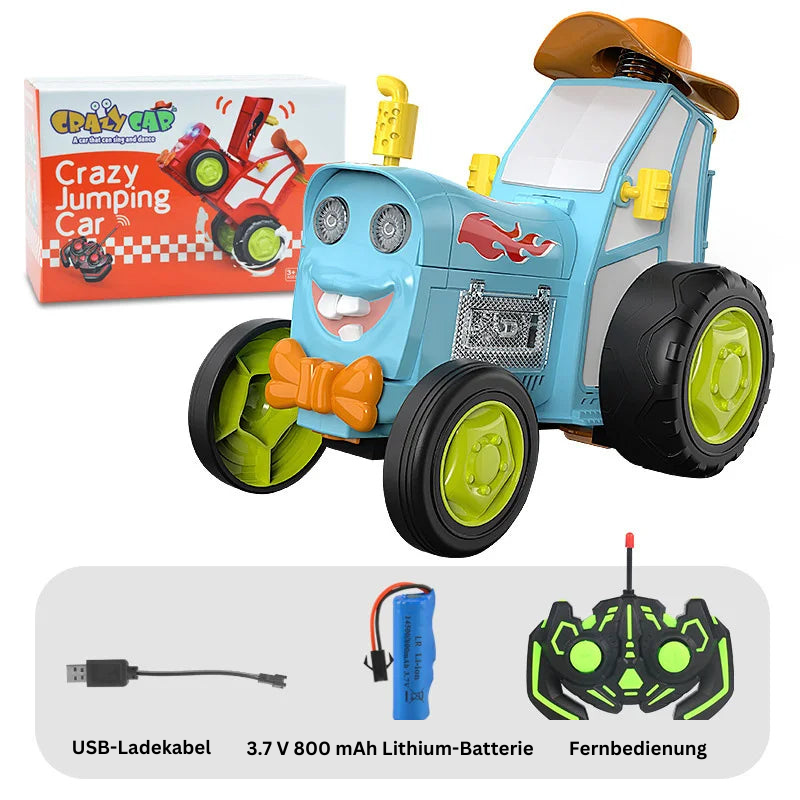 JumpingCar – Fun with a Stunt Tractor – RC Tractor