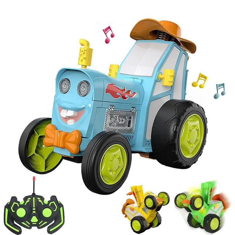 JumpingCar – Fun with a Stunt Tractor – RC Tractor