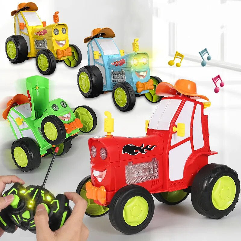 JumpingCar – Fun with a Stunt Tractor – RC Tractor