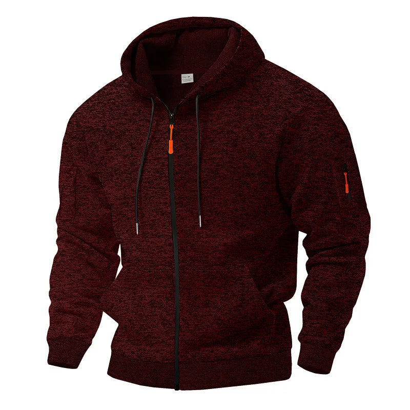 Kajetan - Comfortable Jacket with Zipper and Pockets