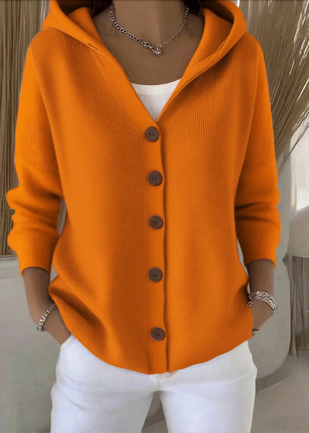 Kaley - Elegant Cardigan with Long Sleeves