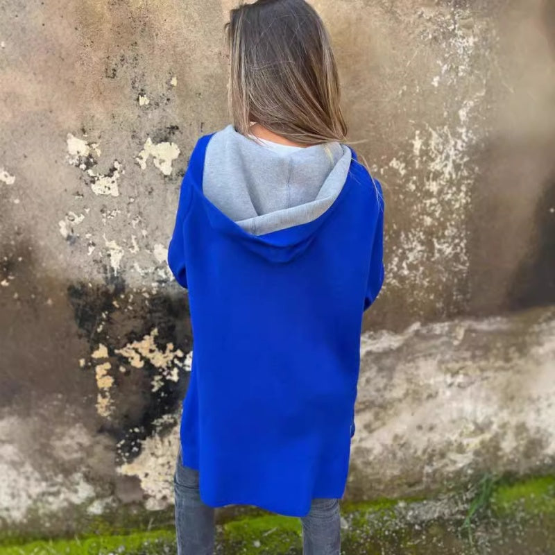 Karletta – Hooded Jacket with Zipper and Pockets