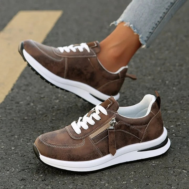 Kathren – Comfortable Lace-Up Sneakers