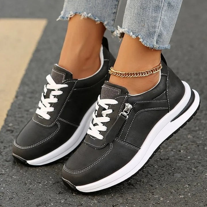 Kathren – Comfortable Lace-Up Sneakers