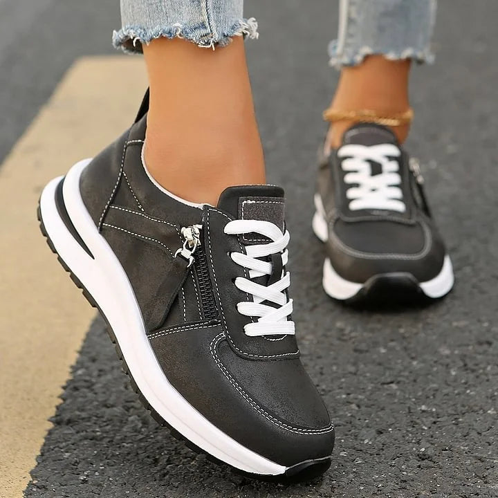 Kathren – Comfortable Lace-Up Sneakers