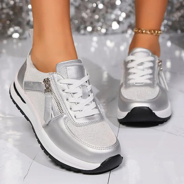Kathren – Comfortable Lace-Up Sneakers