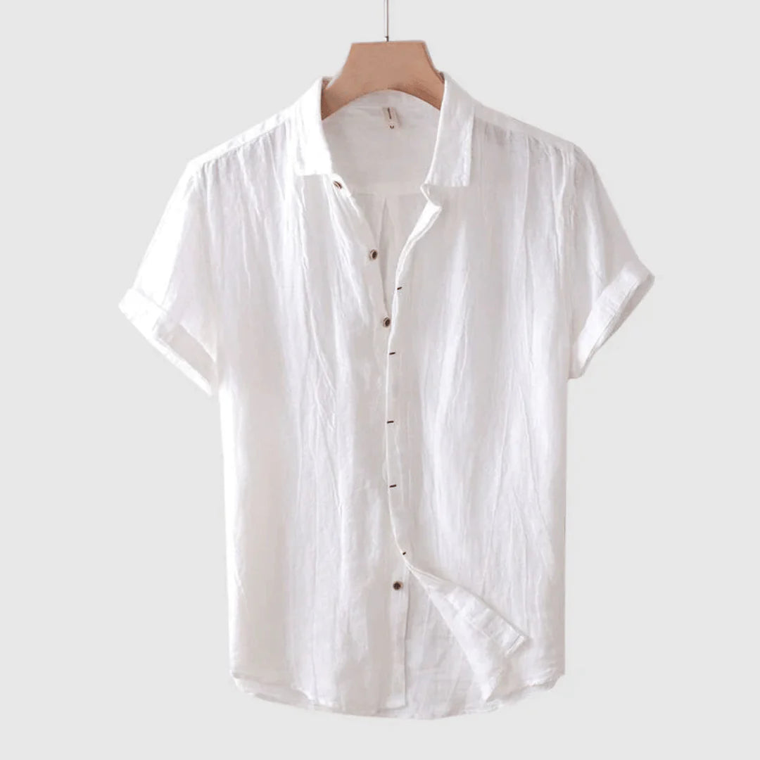 Kieron – Stylish Short Sleeve Shirt with Buttons