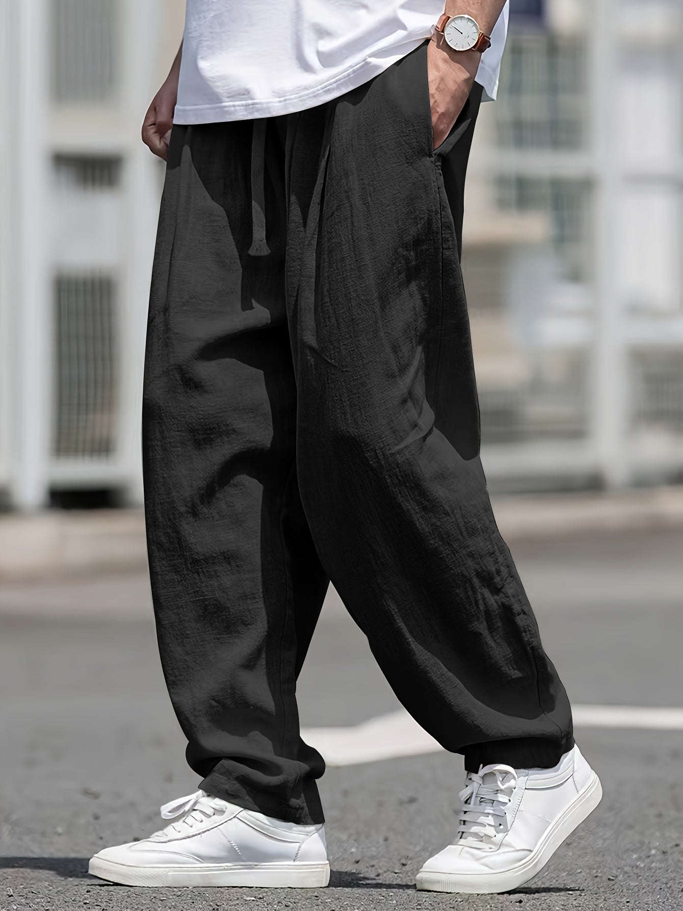 Kirk - Breathable Cotton Pants with Pockets