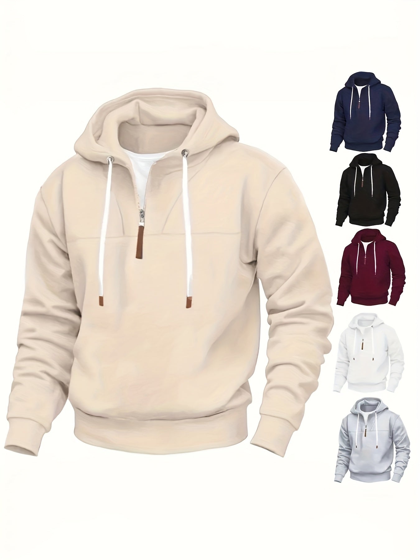 Kolton – Hooded Half-Zip Sweatshirt
