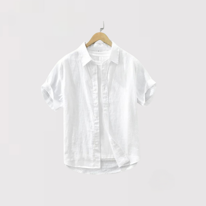 Kurtis – Short Sleeve Linen Shirt