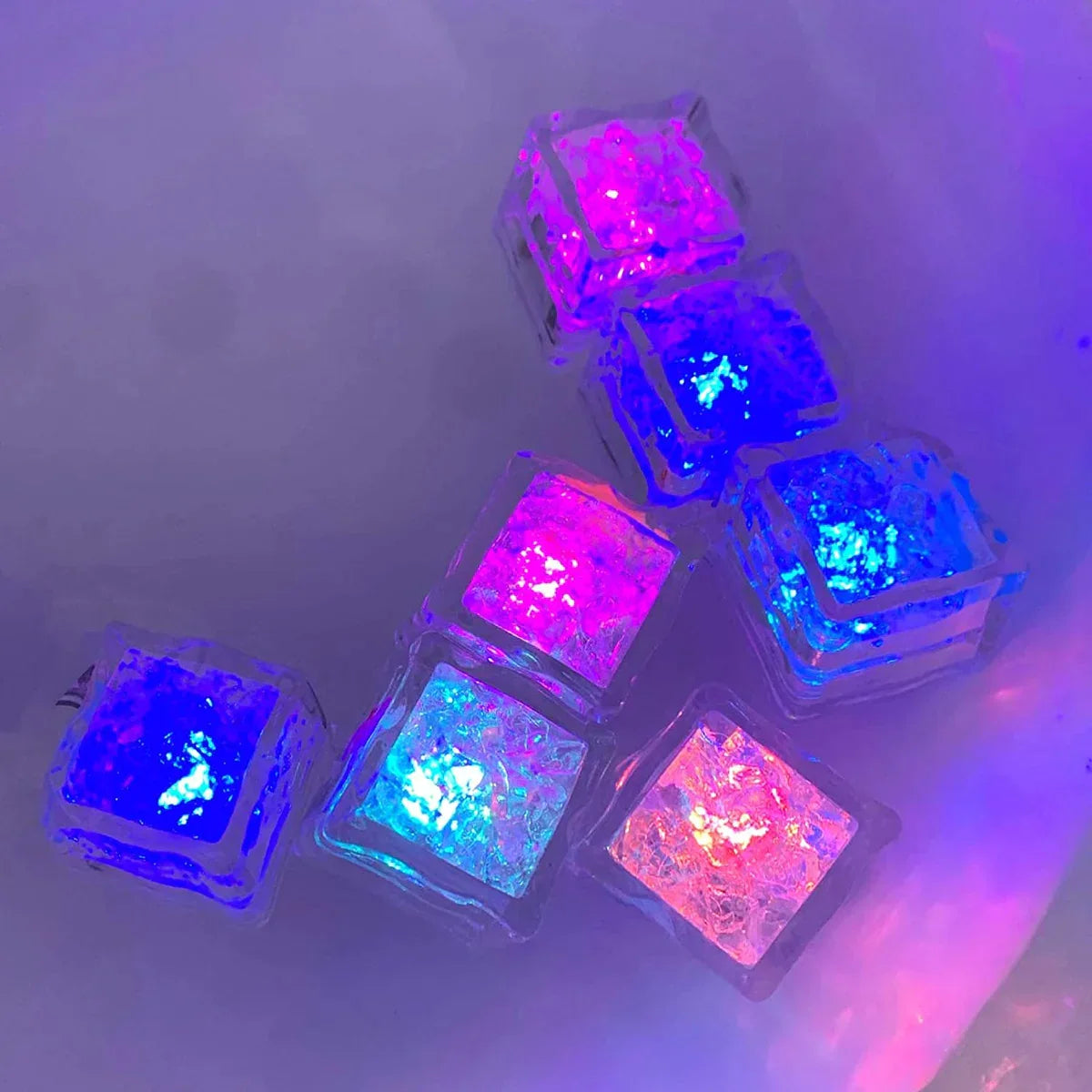 LED Ice Cube Bath Toy (3 Pieces)