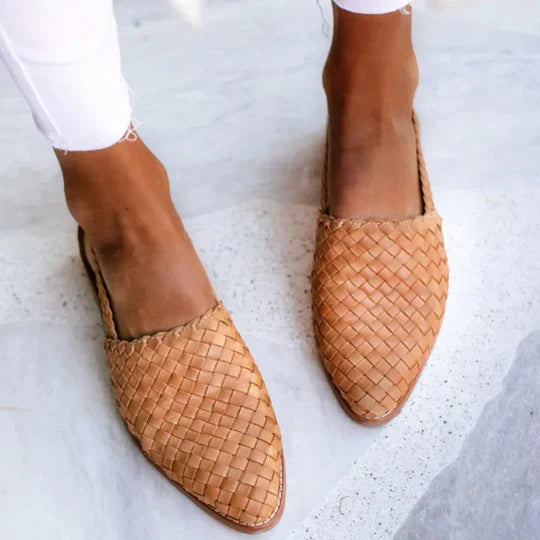 Leia - Handcrafted Flat Sandals
