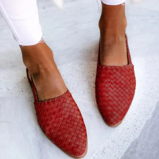 Leia - Handcrafted Flat Sandals