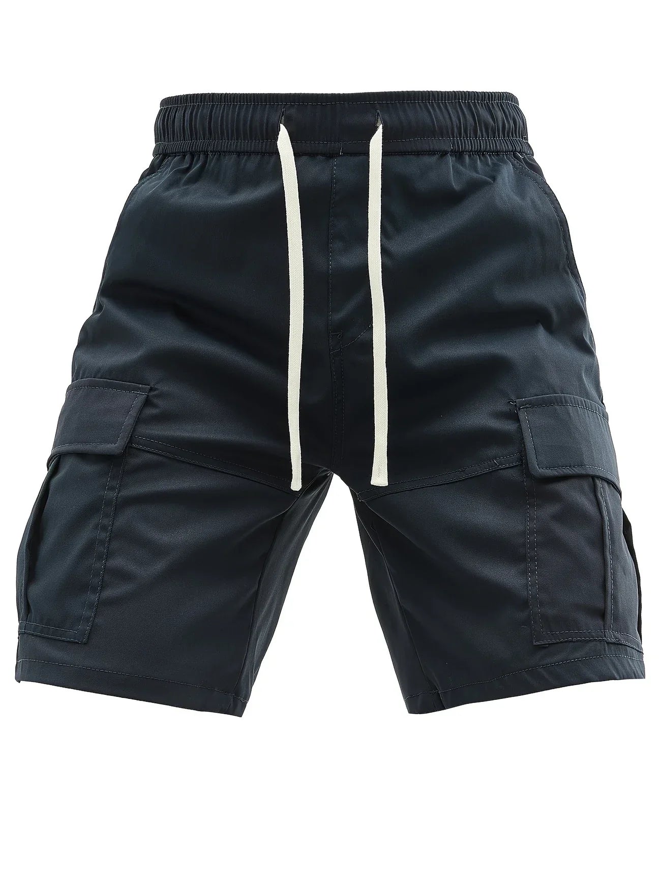 Lewand – Elegant Loose Fit Cargo Shorts With Side Pocket