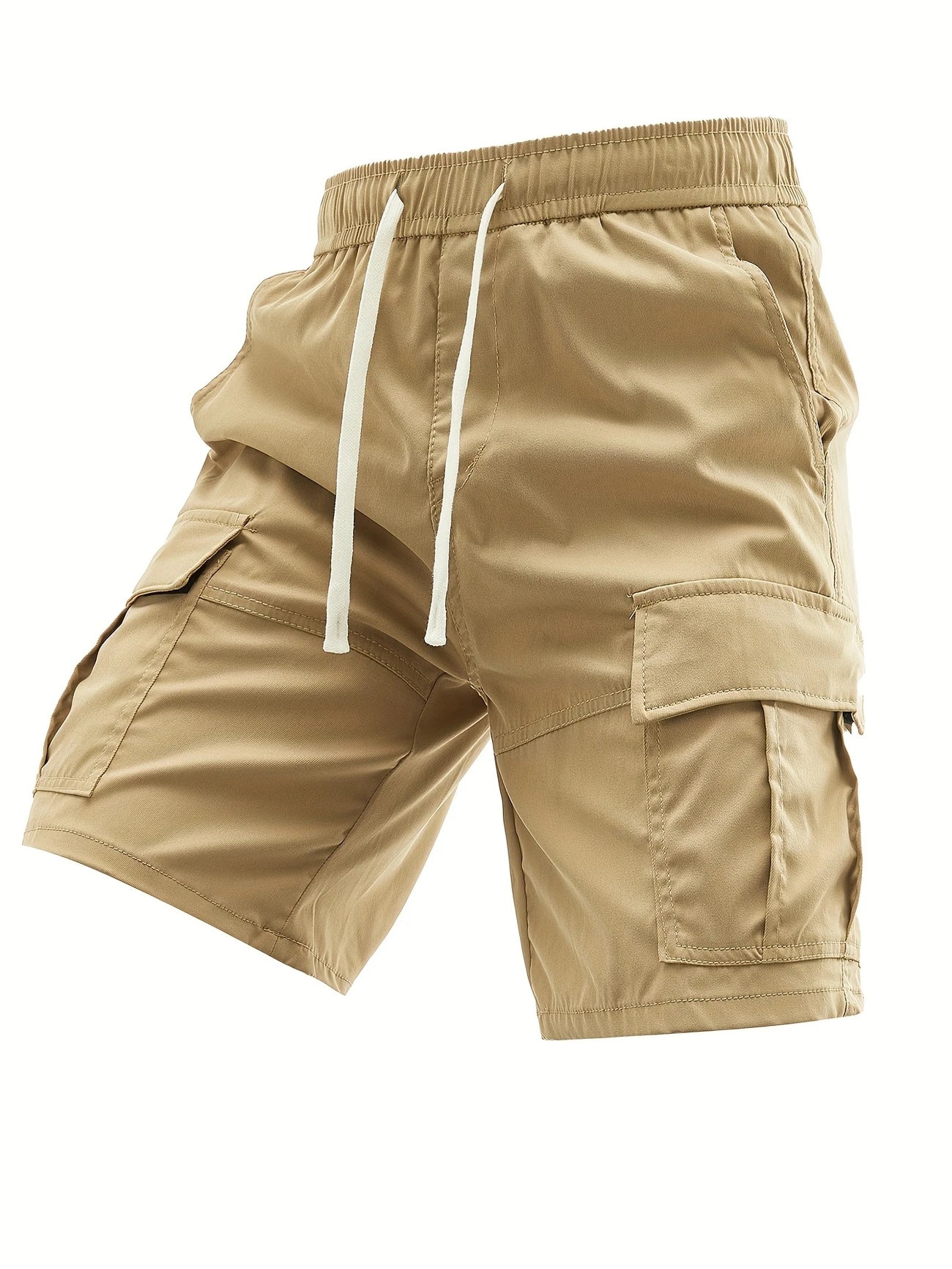 Lewand – Elegant Loose Fit Cargo Shorts With Side Pocket