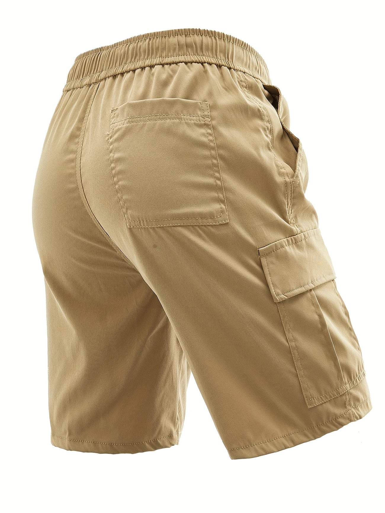 Lewand – Elegant Loose Fit Cargo Shorts With Side Pocket