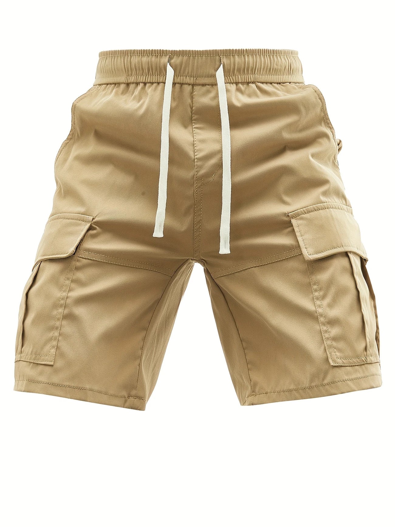 Lewand – Elegant Loose Fit Cargo Shorts With Side Pocket